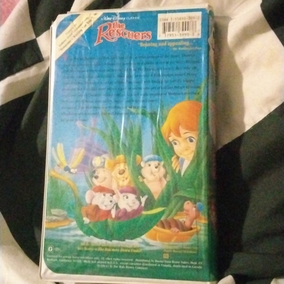 The Rescuers VHS - Picture 2 of 8